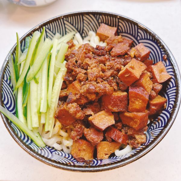 炸醬麵 : Ruei一起做