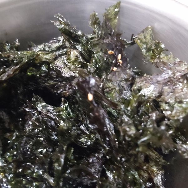 麻油紫菜酥 : Eva W一起做