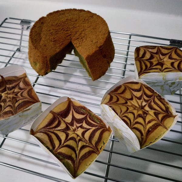 《氣炸系列》拉花雙色杯子蛋糕:LiU Mian 一起做