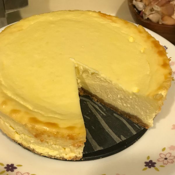 重乳酪蛋糕/起司蛋糕（6吋圓形烤模）：Mandy Chen 一起做