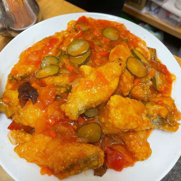 【糖醋魚片】新手必學！館子大廚菜好簡單 : wanwanwanoooo一起做