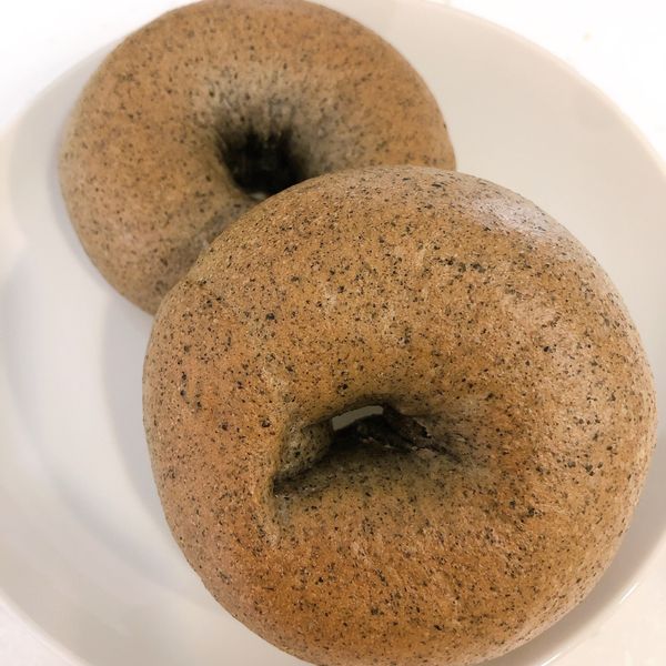 黑芝麻貝果 : 江庭為一起做