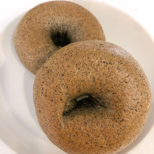 黑芝麻貝果 : 江庭為一起做