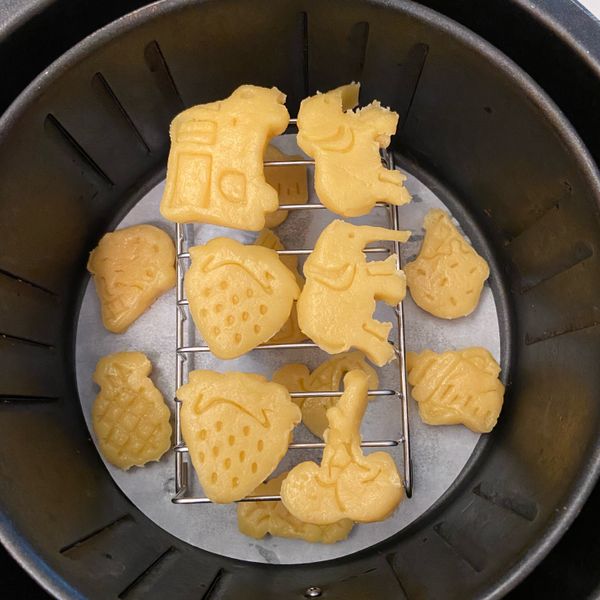 氣炸奶油餅乾：QQ麻麻 一起做