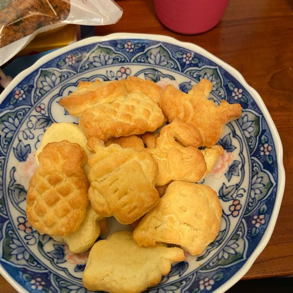 氣炸奶油餅乾：QQ麻麻 一起做