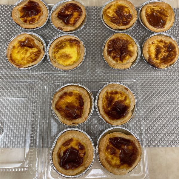 葡式蛋撻（氣炸鍋版） : Yo Yo一起做