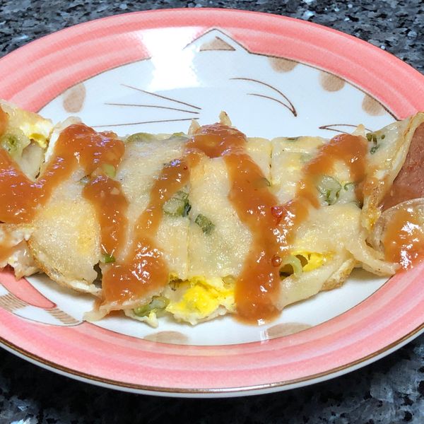 古早味粉漿蛋餅:Bella Mom 一起做