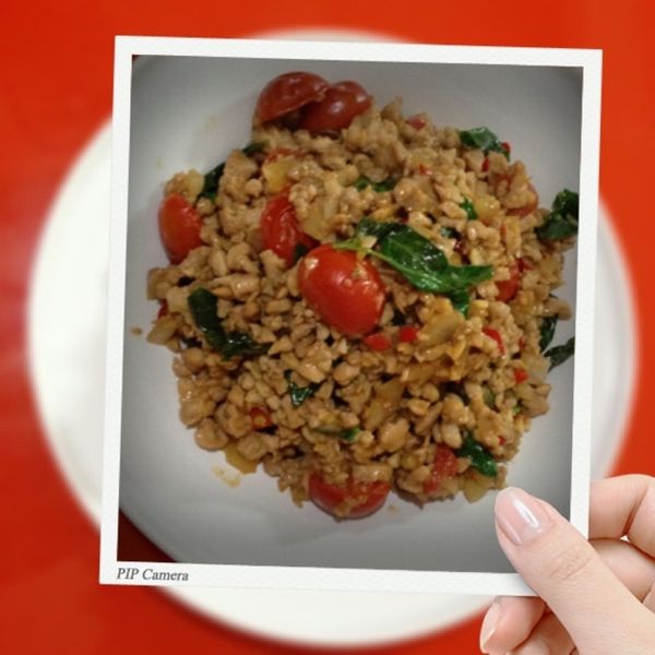 扒完三碗飯! 泰式打拋豬 食譜 : 筱雅一起做