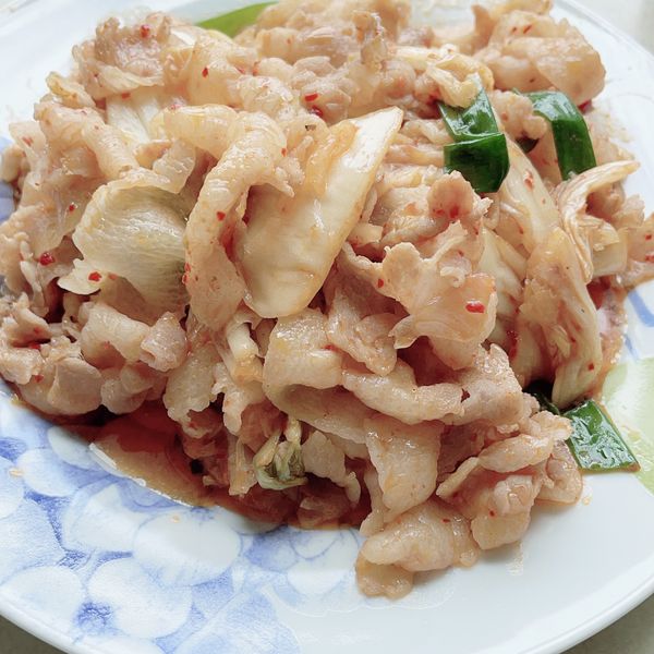 泡菜炒豬肉片 : 囍Q一起做