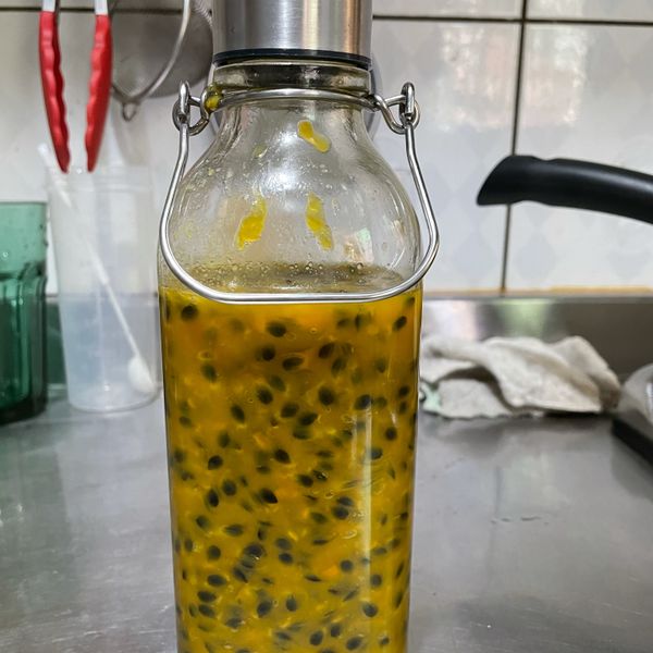 一次成功！百香果醬 : 渝柔一起做