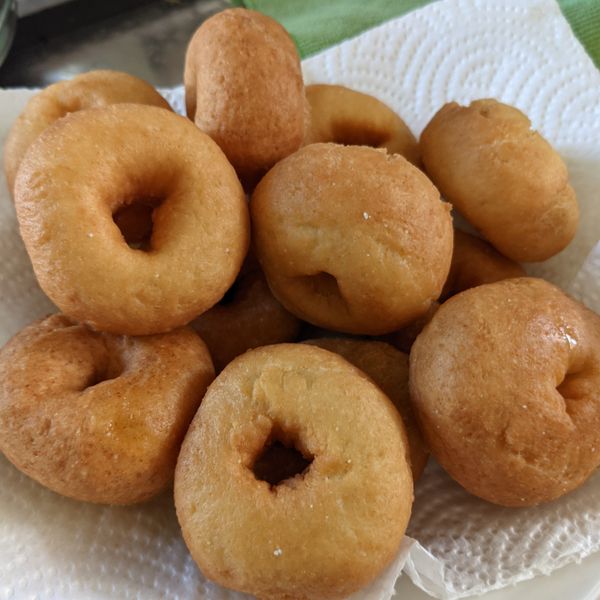 【三種材料＆超簡單】Q彈豆腐甜甜圈 : 高明月一起做