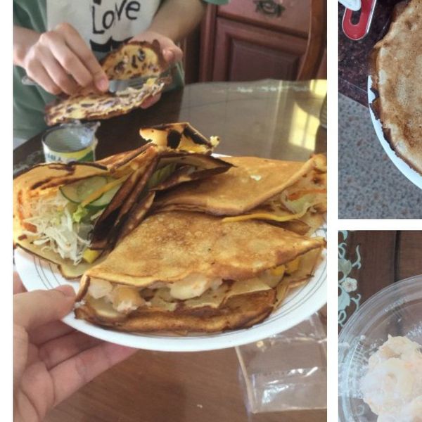 脆皮可麗餅：Noy 一起做