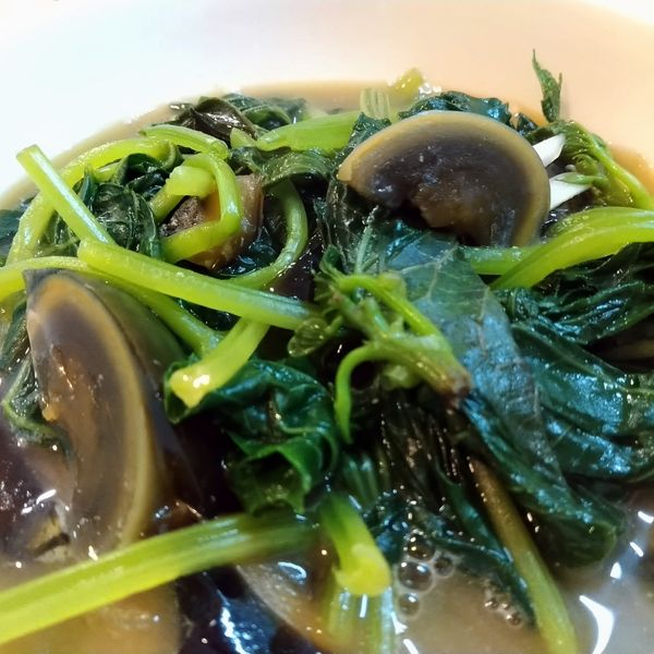 皮蛋地瓜葉：Daphne Kuo 一起做