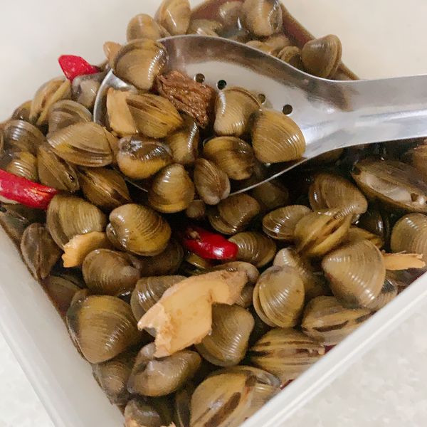 下酒菜 - 鹹蜆仔 : DaDa ❁ 休日台所一起做