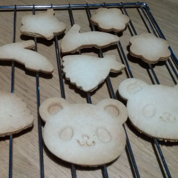 可愛壓模餅乾 : Crystal Pan一起做