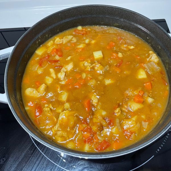 雞肉番茄無水咖哩 : Renee Huang一起做