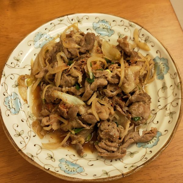 薑汁燒肉:腿腿✌️廚 一起做