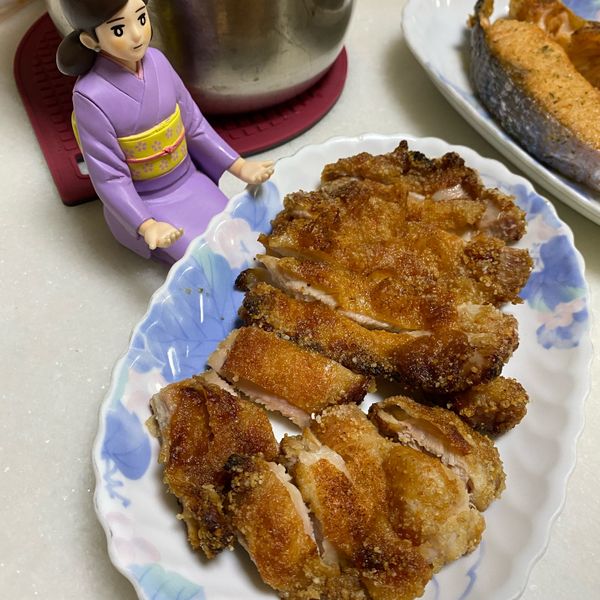 ㄚ曼達的廚房~酥炸雞腿(氣炸鍋) : Nancy Liu一起做