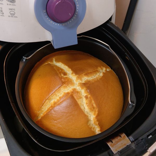 氣炸鍋 古早味蛋糕🍰 : Amo一起做