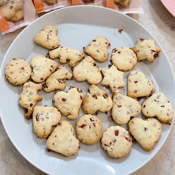 烘培入門《蔓越莓曲奇》 : Ping一起做