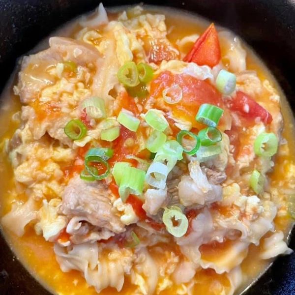 (超快速+超簡單) 蕃茄煨麵 : Eria Lu一起做