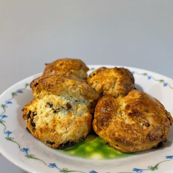 蔓越莓司康:Mimi Liu 一起做