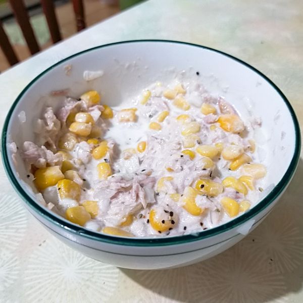 早餐良伴~~鮪魚玉米沙拉：May 一起做