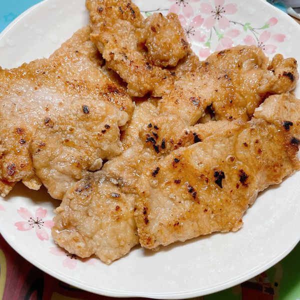 煎豬里肌肉片 : Claire Chang一起做