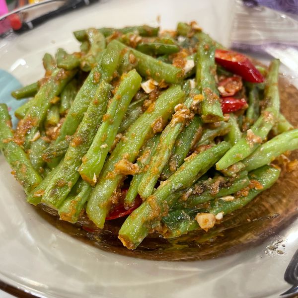 金沙四季豆～超開胃！：miko 一起做