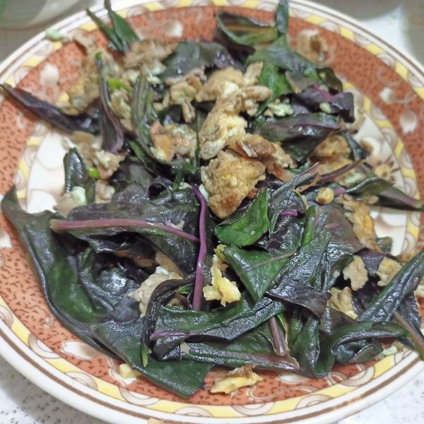 【厚生廚房】紅鳳菜炒蛋 : yen一起做