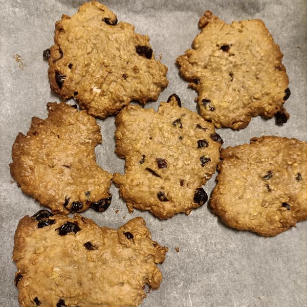 氣炸 巧克力燕麥餅乾 : LuLu Peng一起做