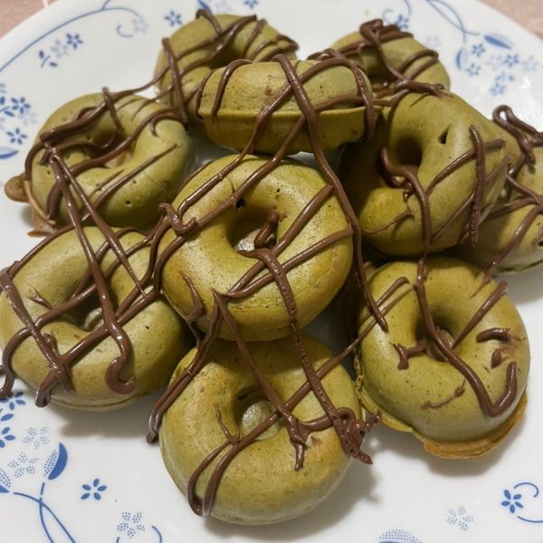 甜甜圈-鬆餅機：Y 一起做