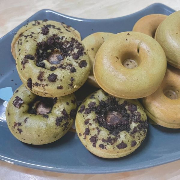 甜甜圈-鬆餅機：Y 一起做