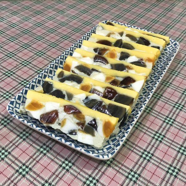 三色蛋【電鍋料理】 : 曉芙一起做