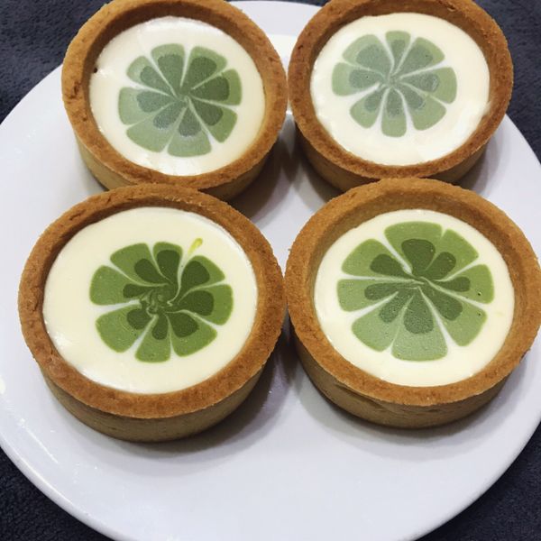 抹茶漸層乳酪蛋糕 （6吋、免烤箱） : 喜多咪的食研生活一起做