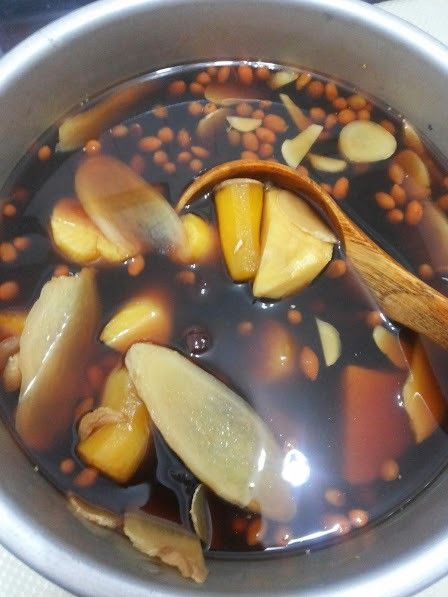 一鍋搞定~~薑汁地瓜湯 : Penny  Lo一起做