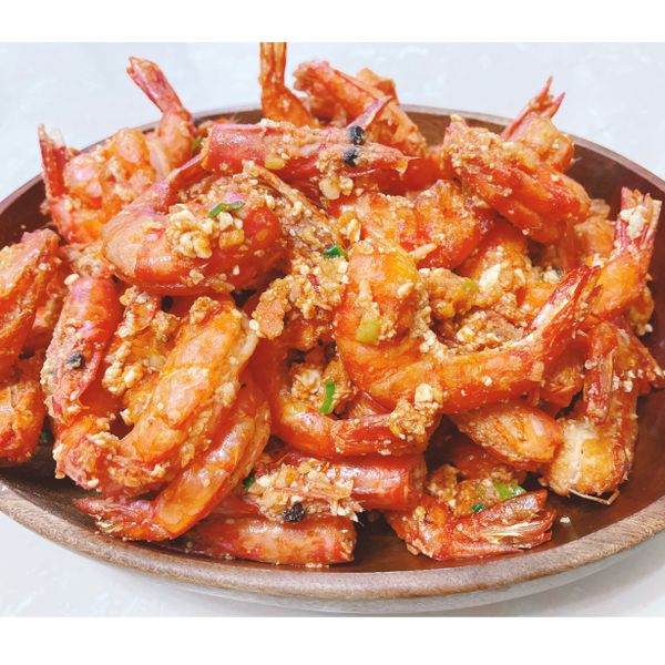 金沙蝦~鹹蛋蝦料理：楊雅雁 一起做