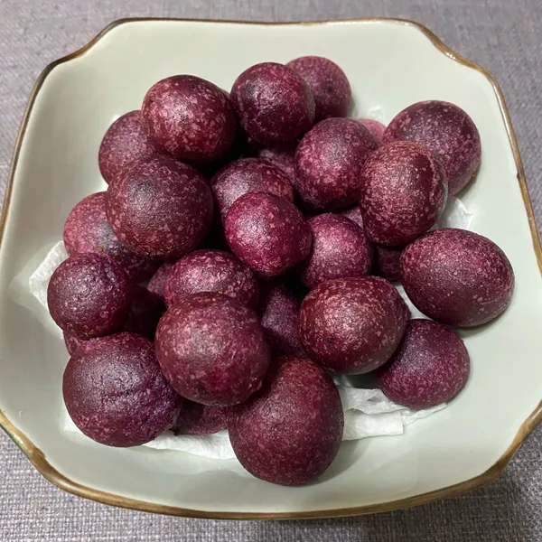 寶貝手作料理1-脆Q地瓜球:Peng Xin-yi 一起做