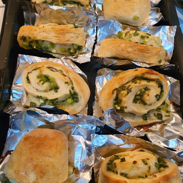 蔥香烤饅頭 : Dana Chang一起做