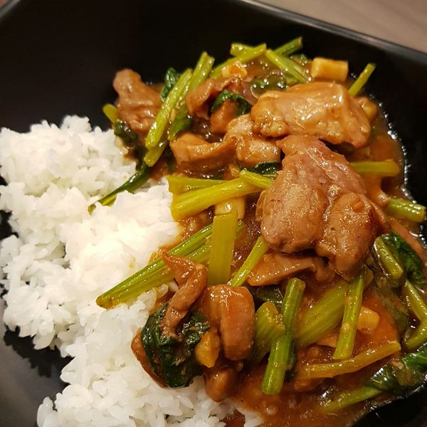 沙茶豬肉燴飯 : bobo一起做