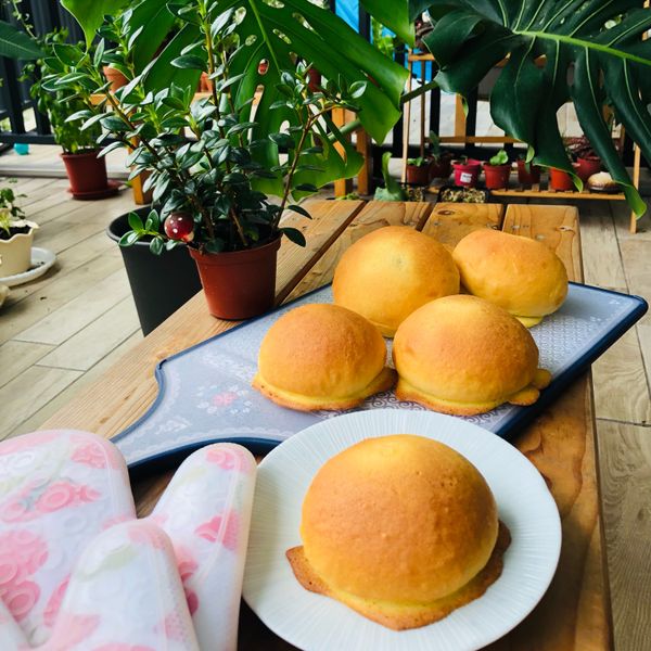 墨西哥奶酥麵包（飛碟麵包） : 紅豆兒一起做