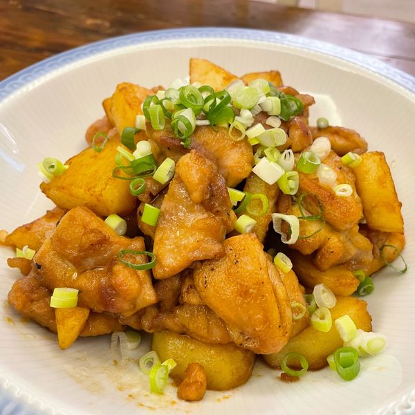 照燒馬鈴薯嫩雞【影片】：沐 一起做