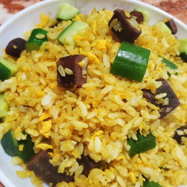 烏魚子黃金炒飯 : Wei Wei一起做