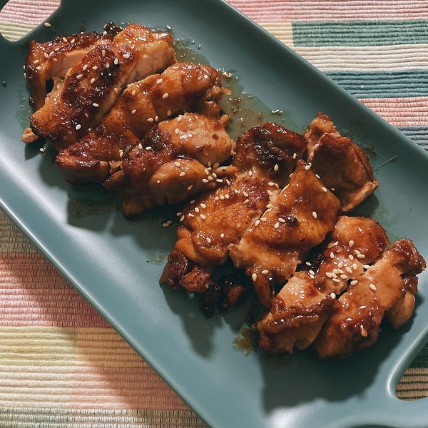 又香又嫩【日式照燒雞腿排】 : 謝佳穎一起做