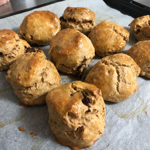英式經典司康 Scones : IV一起做