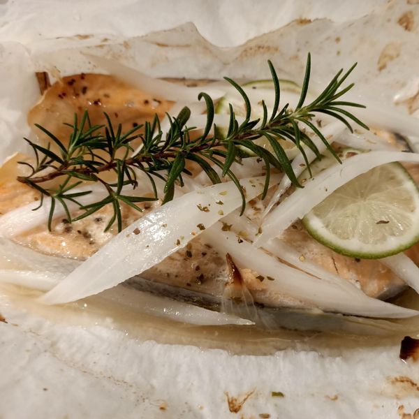 紙包檸檬鮭魚食譜 : Cindy Chen一起做