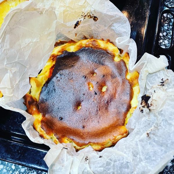 低醣巴斯克奶酪蛋糕 : 陳萱一起做