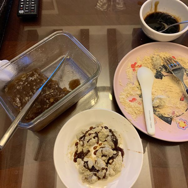 黑糖蕨餅/粉粿/涼糕，自製黑糖蜜 : 李心茹一起做