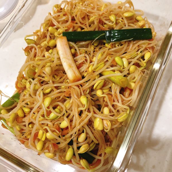韓式涼拌黃豆芽蔥絲 : 王語辰一起做