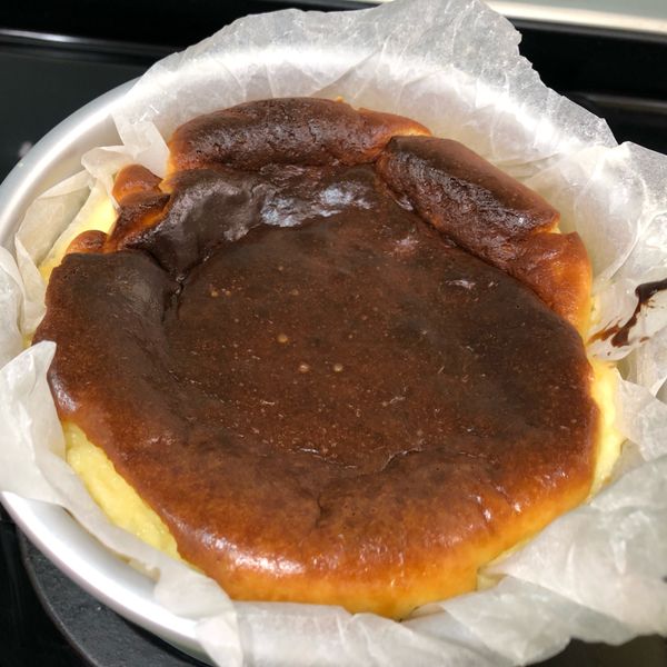 沒鮮奶油的巴斯克蛋糕 : 幸福手作~可可喵~愛烘焙一起做